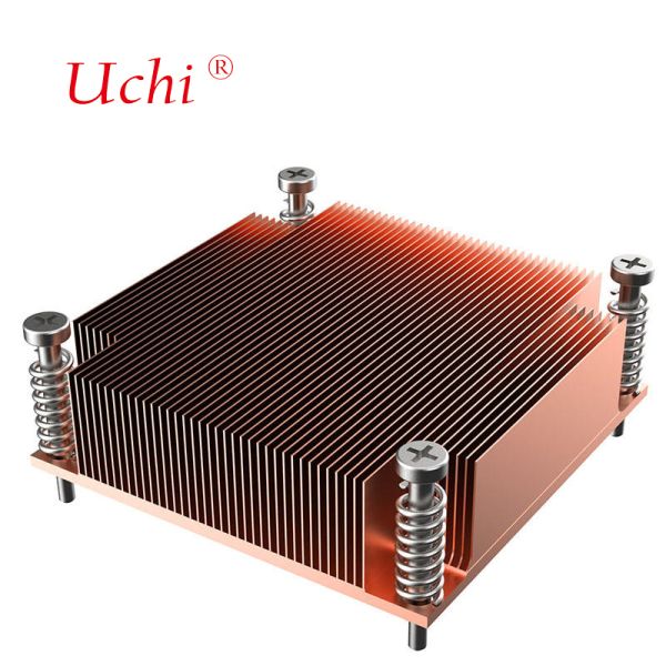 Stainless Steel Solid Copper Water Cooling Plate Aluminum CPU Exchanger Solution