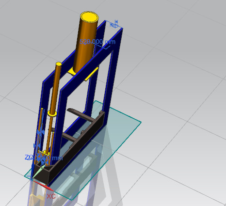Economic Hydraulic Tire Press Machine