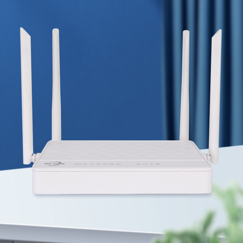 Поддержка 802.1Q МАРШРУТИЗАТОРА BT-767XR Gpon диапазона ONU ONT BT-767XR двойная