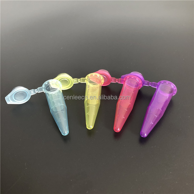 Laboratory Transparent Colored Centrifugal Tube  2ml Micro Centrifuge Tube Pcr Tube