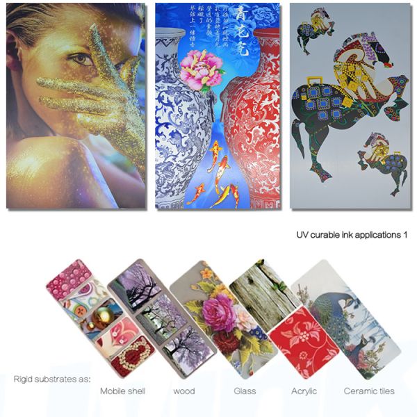FCOLOR Compatible 1000ML Soft Hard UV Color Bottle Refill Ink UV Tinta for Epson Dx5 Dx6 Dx7 Dx10 Xp600 Tx800 Printhead