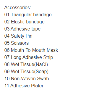 Небольшая коробка скорой помощи автомобиля в случай 250mmx140mmx105mm таблетки медицинской машины скорой помощи кораблей милый