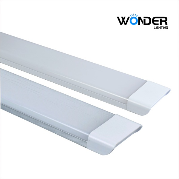 IP44 No Flicker 2ft 4ft 100LM/W Integrated Ultra Bright Linear Tube 10000k 220v 110v 36w 54w 72w Smd2835 Aluminum Housing PC Cover 600mm 1200mm Batten Led Tube