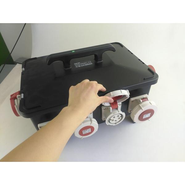 Портативный мобильный дождь коробки распределения силы/удар устойчивые 125 Ампс настоящий