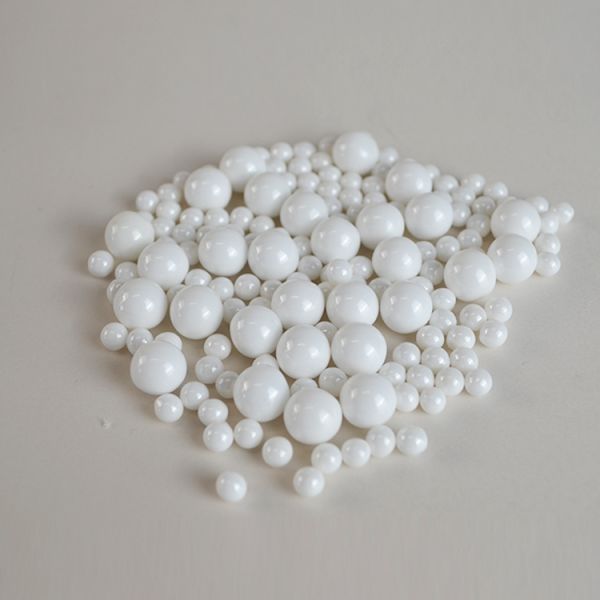 Yttrium Stabilized Zirconium Oxide Beads High Purity Zirconia Beads OEM White Color
