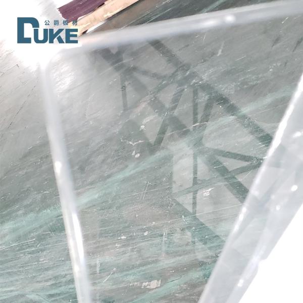 1.2g/Cm3 Устойчивый к ударам акриловый высокое разрешение 4x8 Ft Плексиглас