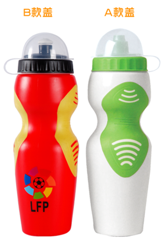 PE water bottles/plastic sport water bottle for bicycle riding and sports using (BPA free)