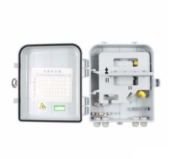 FTTH Optical Fiber Distribution Box With  Cable Glands And Tie - Wraps