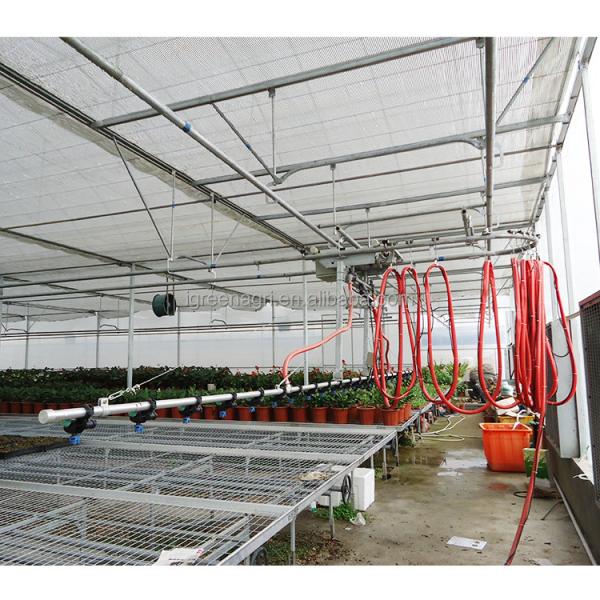 Large Multi Span Greenhouse 200micron Plastic Film Greenhouse For Vegetables And Flowers