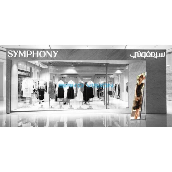 Indoor LED Poster Signage Portable Lite P2.5 Display For Mall Stores Advertising