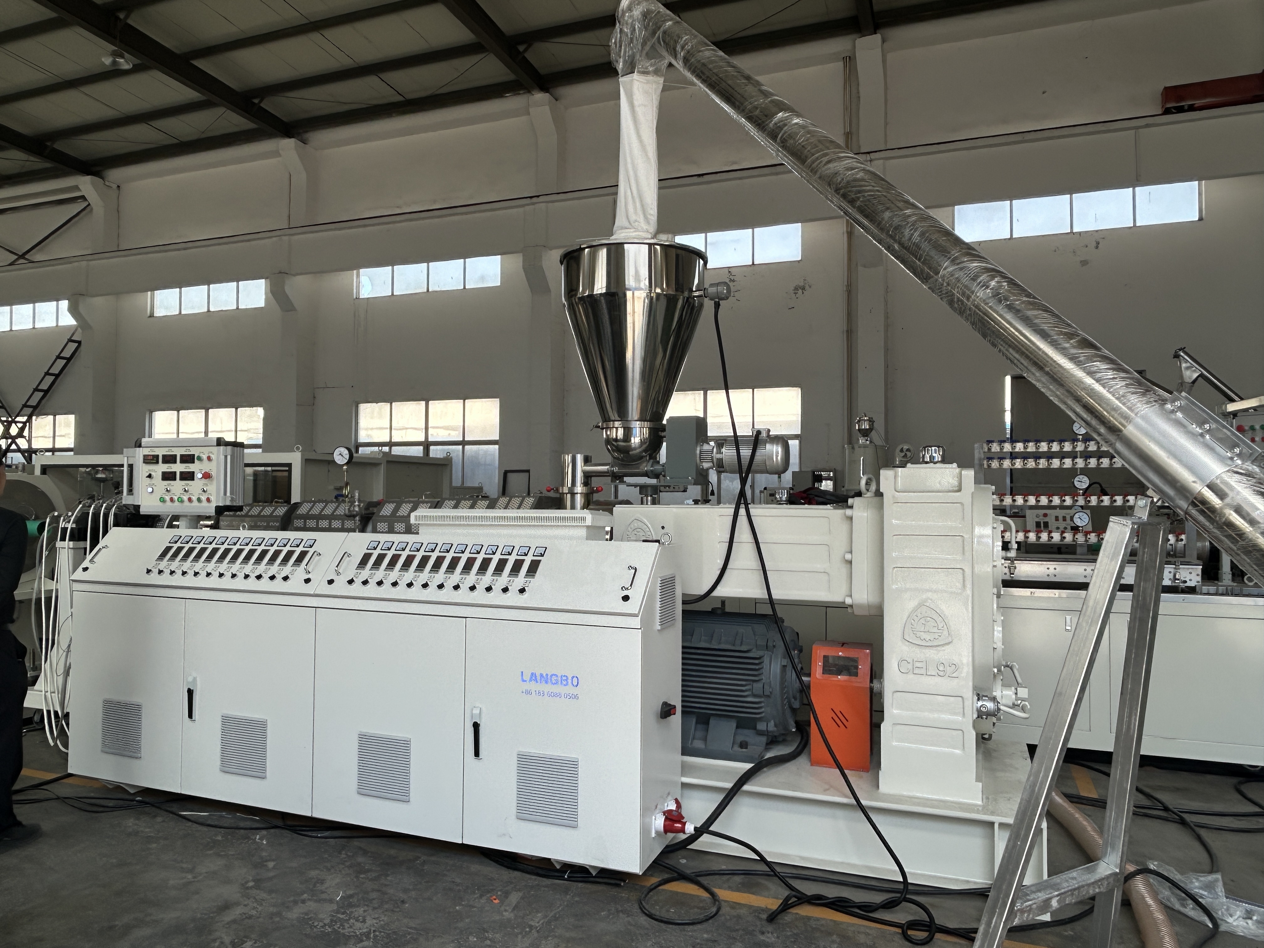 Plastic Production Line Pvc Electrical Conduit Pipe Manufacturing Machine