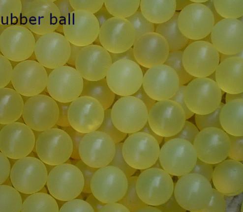 Resistência de óleo excelente 3 da bola de borracha contínua colorida do controle de fluxo/32 polegadas