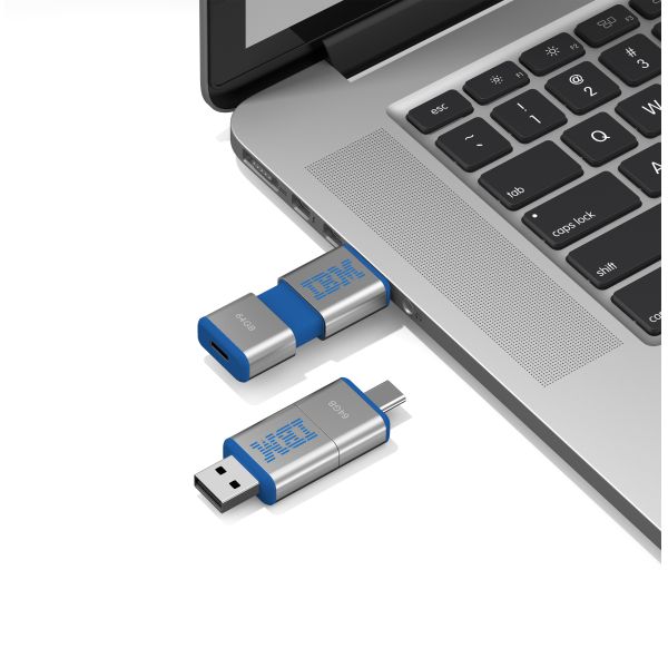 All Passed H2 USB + Type C USB Flash Drive Can OEM Logo One Usb Body