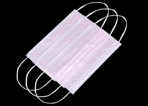 Pink Blue Surgical Medical Grade Face Masks Customized Color And Size