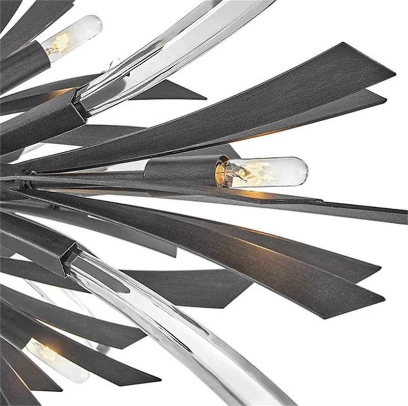Custom LED Crystal Chandelier with Adjustable Height and 50,000 Hours Lifespan for Modern Luxury Living Room