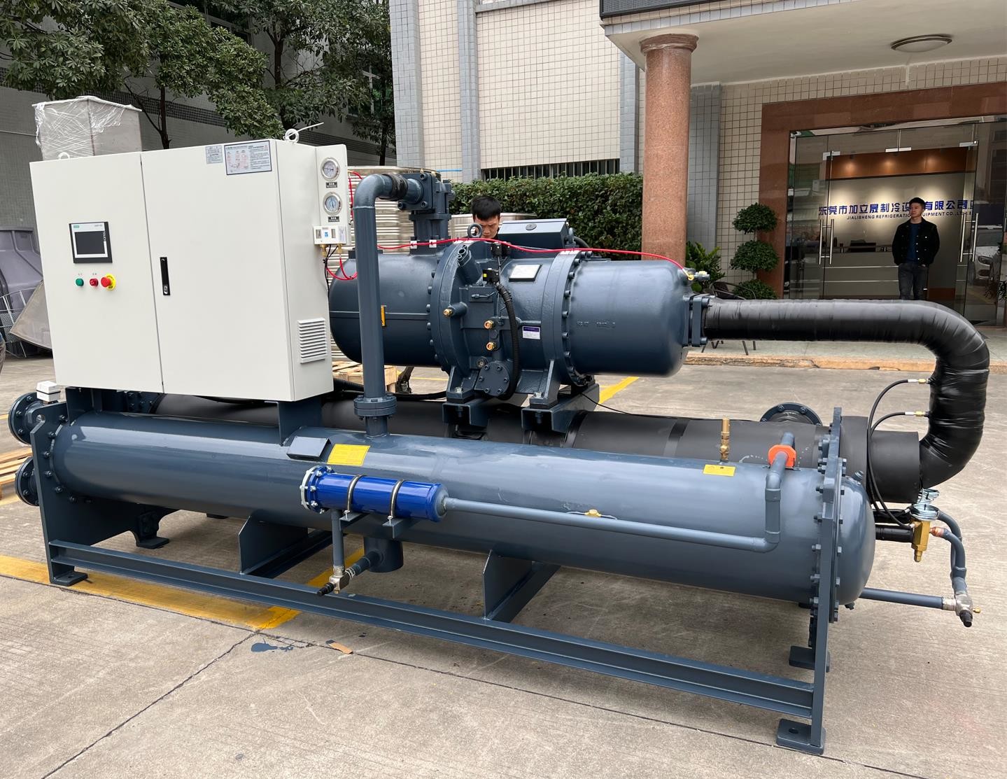 JLSW-150D Водоохлаждаемый винтовой чилер с R407C R134A R410A хладагентом