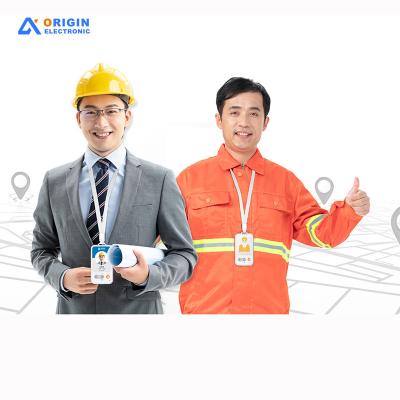 Smart GPS Badge Tracker Work & Student ID Card Location Tracking System