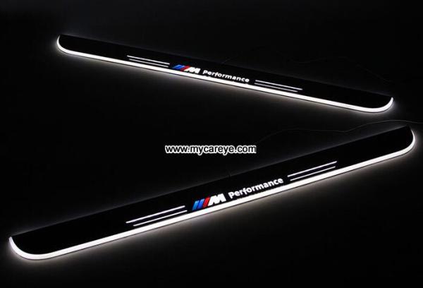 BMW Z4 Car accessory stainless steel scuff plate door sill plate light LED