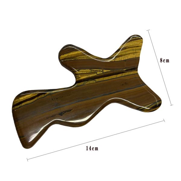 Customized Large Size Gua Sha Massage Tool Natural Stone Guasha Board for Body Skincare Massage SPA Acupuncture Therapy