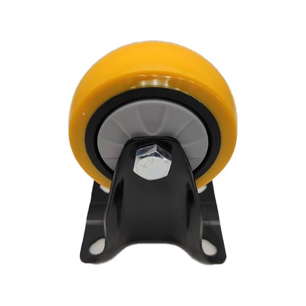Roda média rígida do rodízio do dever da placa superior de 5 polegadas para o equipamento da fábrica