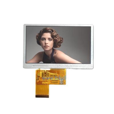 High Brightness  4.3 Inch Tft Lcd Display 480x272 Resolution  WQVGA