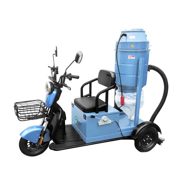 Bag Type Ride On Industrial Vacuum Cleaners With Electronic Cleaning Method