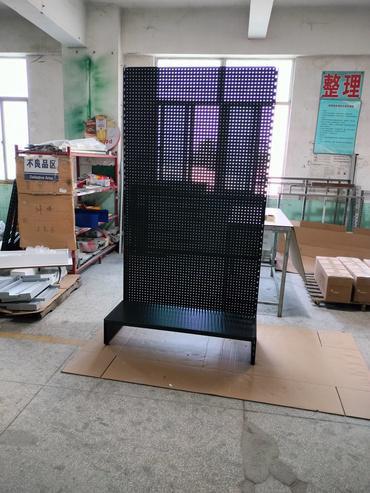 At-0067 Pegboard Display Rack Standard Alone Single Sided Rust Proof