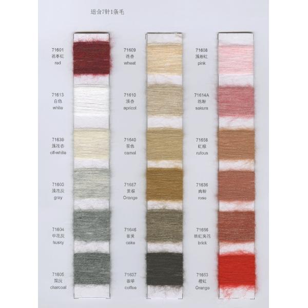 Anti Pilling Handbags Soft Acrylic Yarn , 1/17NM Plush Toys Suede Like Yarn