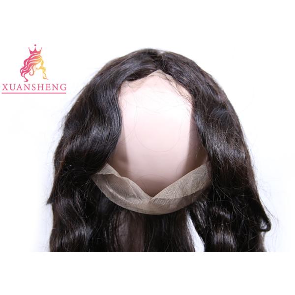 10A Hair 360 Lace Frontal Human Virgin Indian Hair 360 Ear To Ear Closure