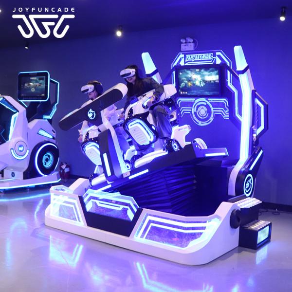 Custom Logo 2 Players VR Fantasy Ride Time Space Simulator Double Riding