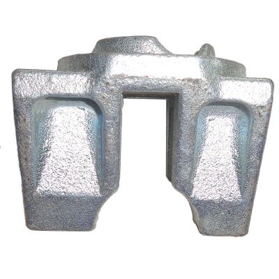 Aço carbono Precision Investment Castings Ring Lock Ledger End Ledger Head
