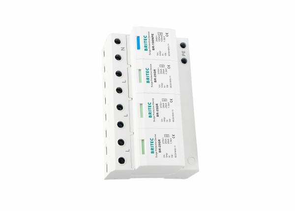 Arrestador de casa TT BR-25GR 3+1 Protetor contra sobrevolumes elétricos