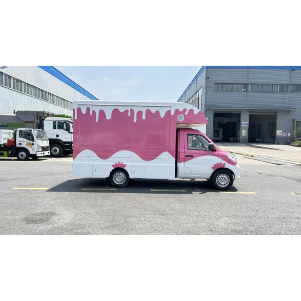 Foton 115 Horsepower 1.5L Displacement 5 Speed Gearbox Ice Cream Vending Truck Cake Dessert Vending Machine Advertising Truck