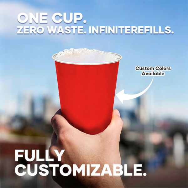 16oz(480ml) Straight Style Premium Aluminum Cups
