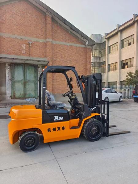 3M Hangcha 3 Tons Second Hand Diesel Forklifts With Sideshift Included