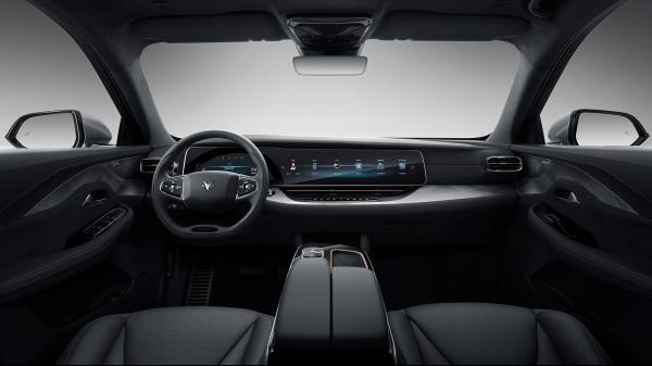 Carro elétrico pequeno da direção da mão esquerda do FWD da escala dos carros 500km de ARCFOX S SUV
