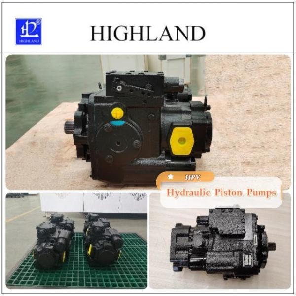 Black Color Closed Loop Axial Hydraulic Piston Pumps 42Mpa Max Pressure