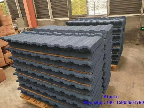 Colorful Stone Coated Metal Building Roof Tiles tone Coated Aluminum Roof Tile