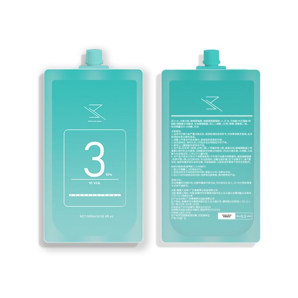 Professional Peroxide Developer Natural Hair Oxidant Cream Raw Material 1% 3% 6% 9% 12% Permanent Hair Color OEM/ODM
