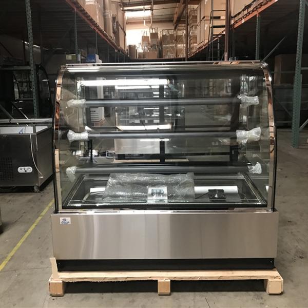 Bakery display cake refrigerated cabinet for bakery shop with CE/ETL