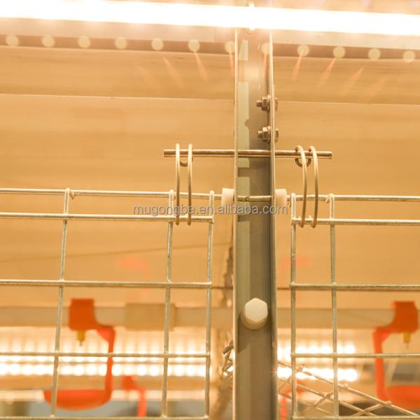 Factory Complete Automatic Broiler and Layer 3 Tiers 4 Tiers 5 Tiers H Type Battery Poultry Chicken Cage