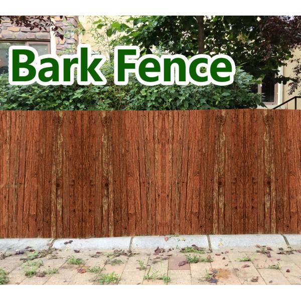 Eco-friendly Outdoor Bark Fence Bark Screening Garden Fence Screening Movable Fence