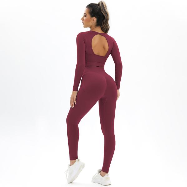 Threaded seamless knitting fitness yoga clothes high waist peach buttocks running shorts three women