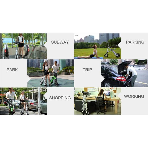 Maximum Distance Range 40km Electric Folding Scooter With Lithium Battery