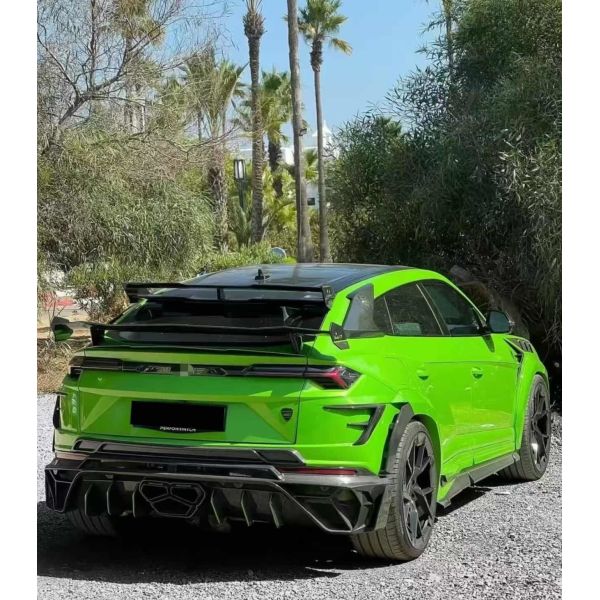 Mansor Style Carbon Fiber Body Kit Lamborghini Urus Front And Rear Bumper Spoiler Hood