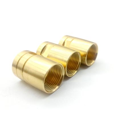 Custom Precision CNC Machining Parts Brass Lathe Parts 0.01mm Tolerance