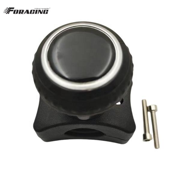 360 градусов сцепление мяч поворачивает ручной контроль рулевое колесо ускоритель спиннер ручка для универсальных тракторов и вилочных погрузчиков в черном