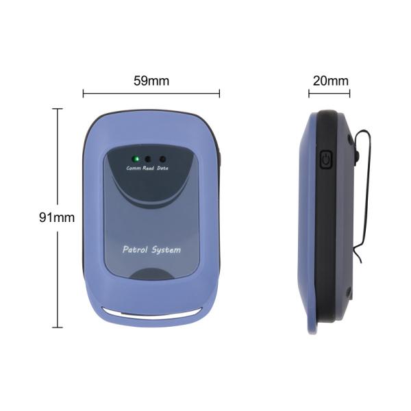 чтение карты системы 125KHz патруля путешествия охранника СИД 4G Vibratory