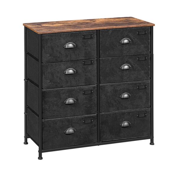 8 Drawers Fabric Dresser for Sale, Storage Organizer, Drawer Dresser for Bedroom, Storage Furniture, ULVT24H