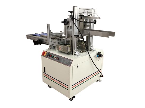 Short Channal Paper Carton Box 0.8kw Hot Melt Glue Box Sealing Machine